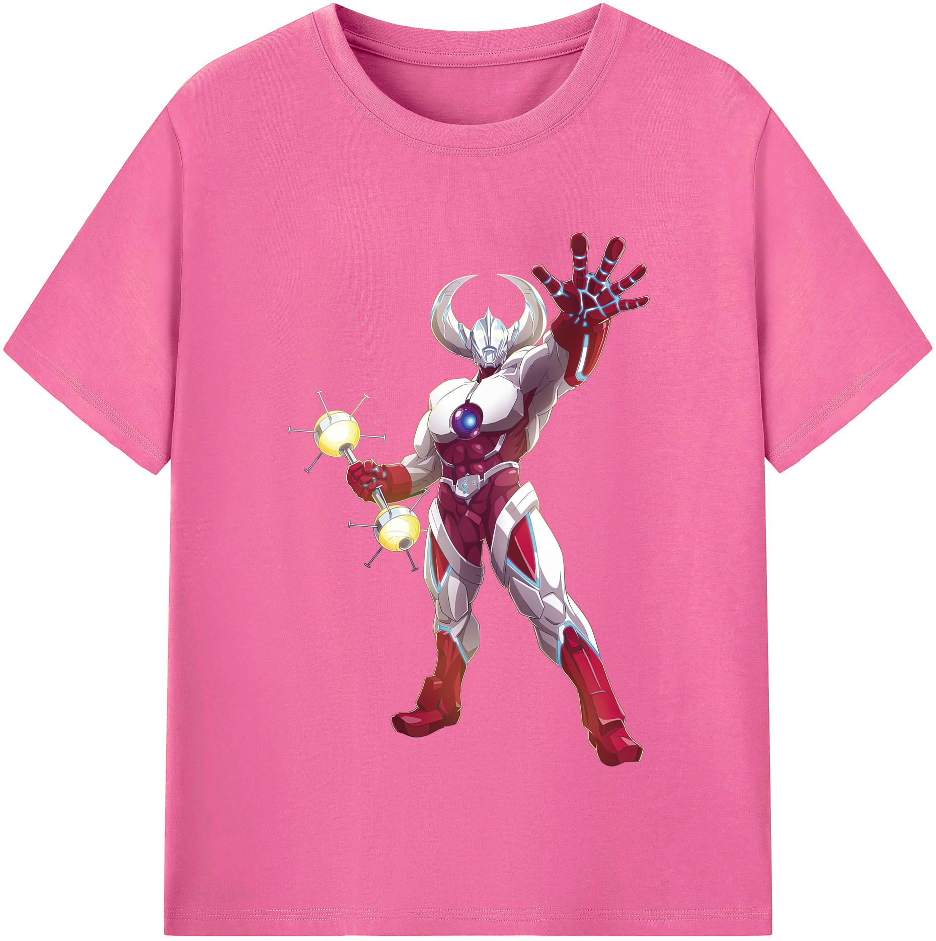 （画像用） ウルトラマン Ultraman レディースカジュアルプリントTシャツ（綿100％）